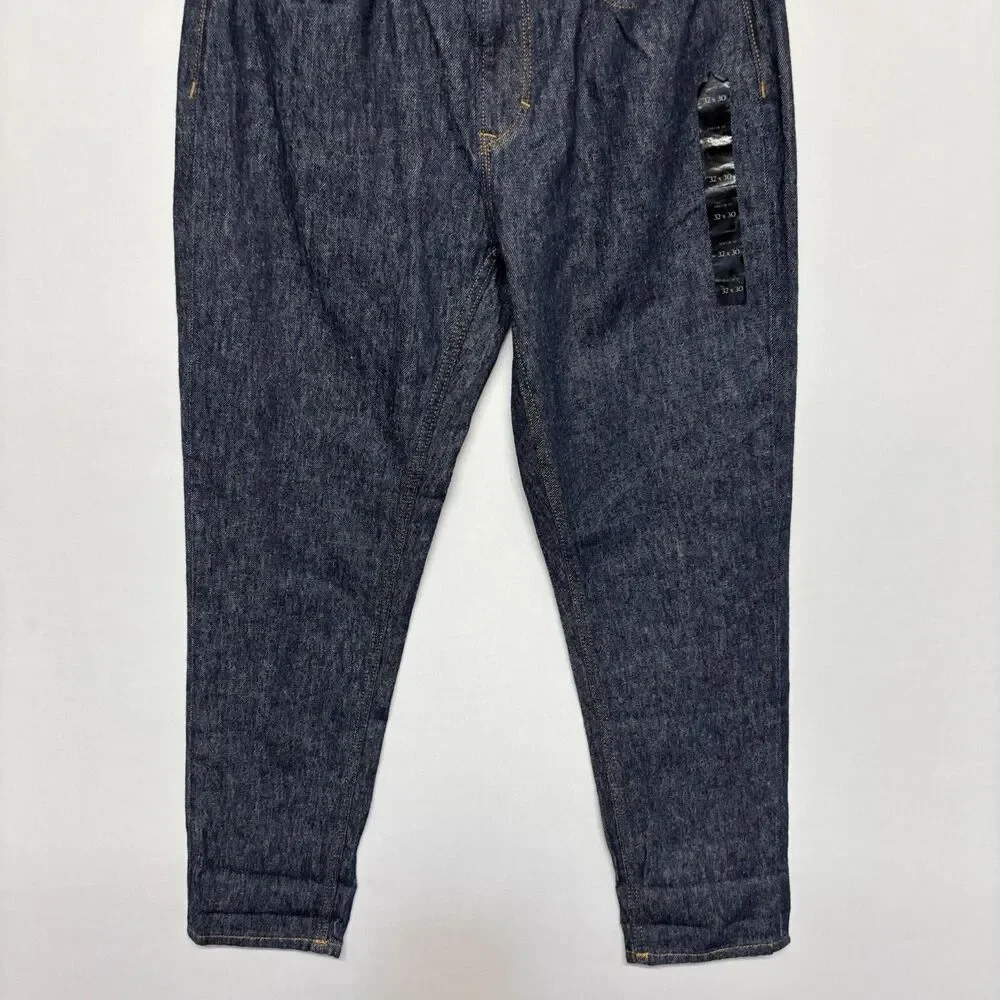 NWT Banana Republic Men Athletic Fit Jeans Size 32x30 Blue Denim C128 -1